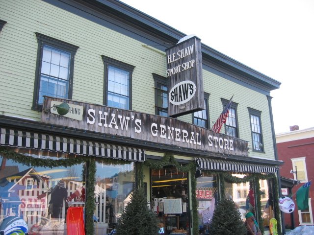 Travel view of Stowe, Vermont