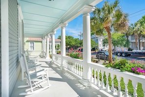 Artsy Apartment in Victorian Home with Heated Salt Water Pool vacation rental in Cannonborough–Elliottborough