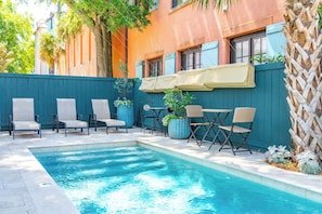 Artsy Apartment in Victorian Home with Heated Salt Water Pool vacation rental in Cannonborough–Elliottborough