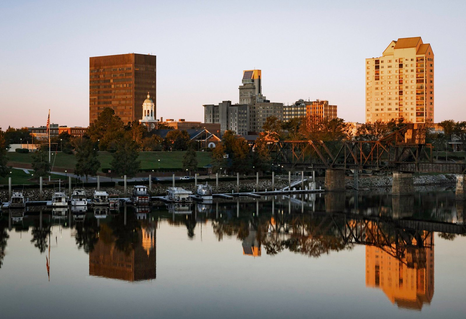 Travel view of Savannah, Georgia