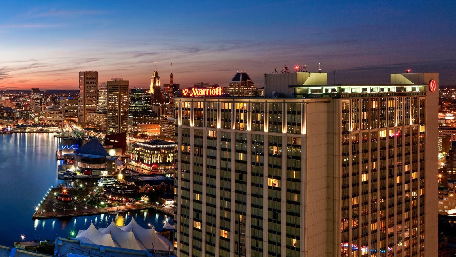 Baltimore Marriott Waterfront in Baltimore, Maryland