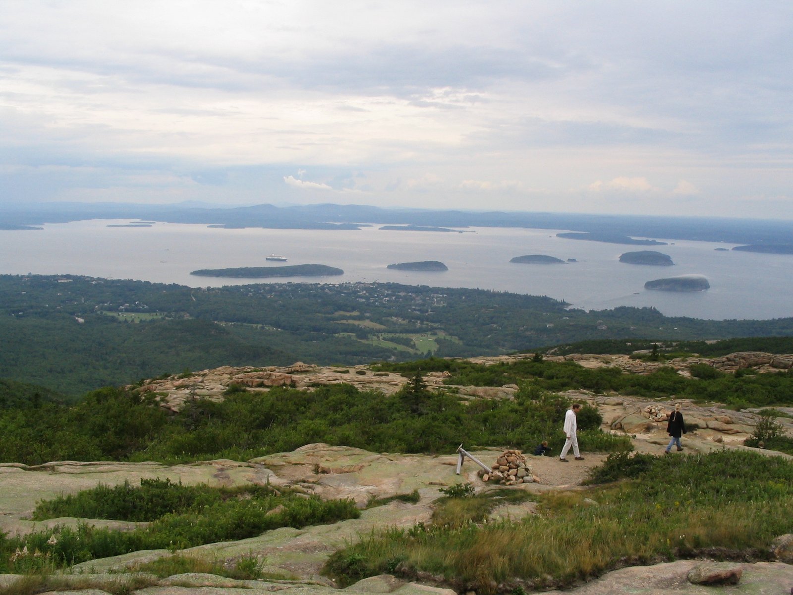 Outdoor scenery in Acadia National Park, Maine