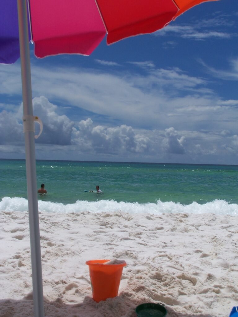 Beach scenery in Destin, Florida