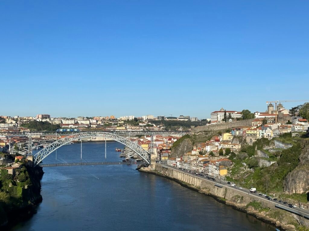Travel view of Porto, Portugal