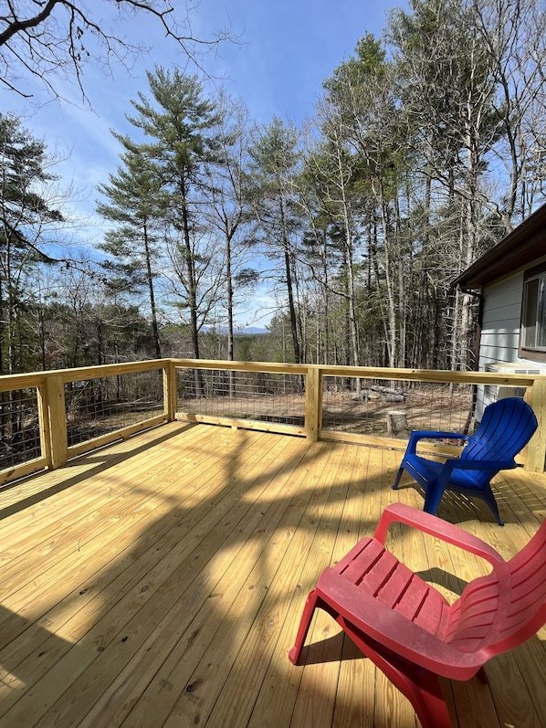 Entire House with Mountain View on 5 Acres vacation rental in Weaverville (north of Asheville)