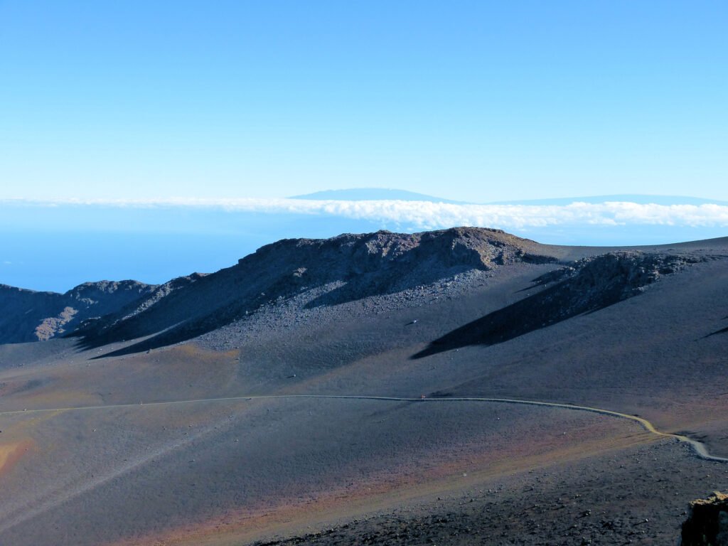Outdoor scenery in Haleakala National Park, Hawaii