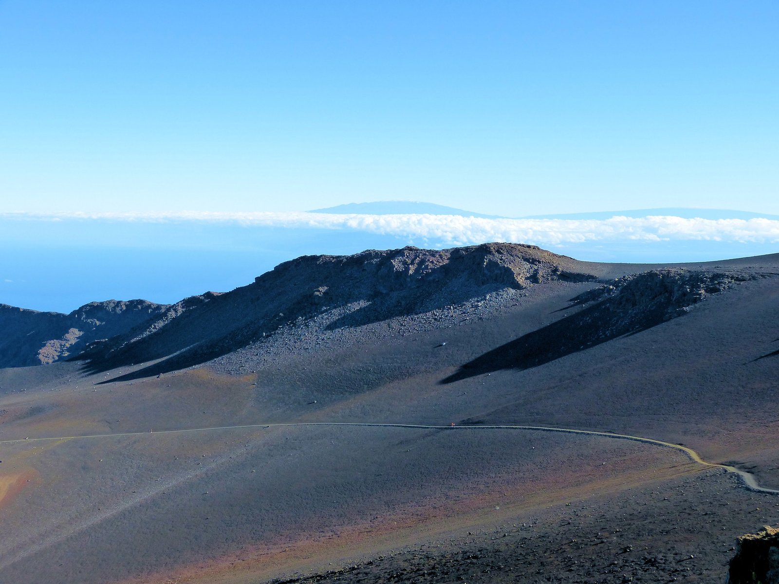 Outdoor scenery in Haleakala National Park, Hawaii