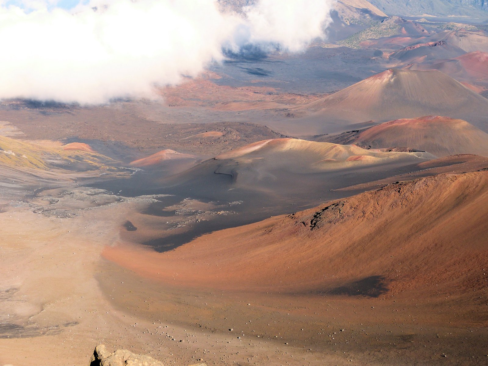Outdoor scenery in Haleakala National Park, Hawaii