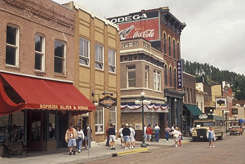 Road-trip scenery in Black Hills, South Dakota