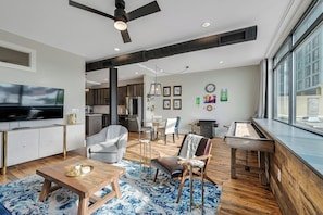 Luxury Downtown walkable AVL condo w arcade 2BR2BA vacation rental in Downtown Asheville
