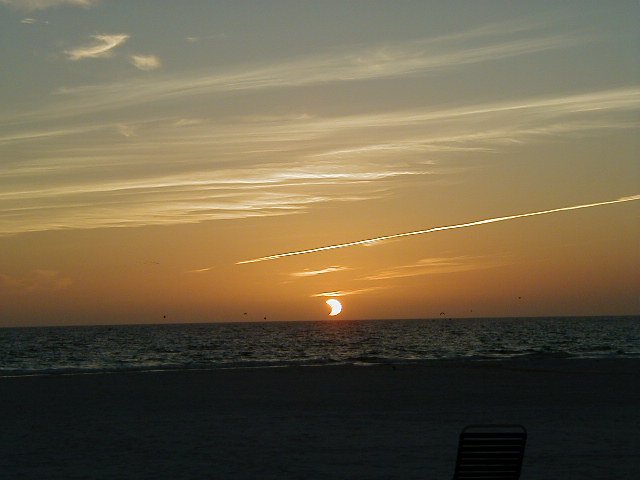 Beach scenery in Siesta Key, Florida