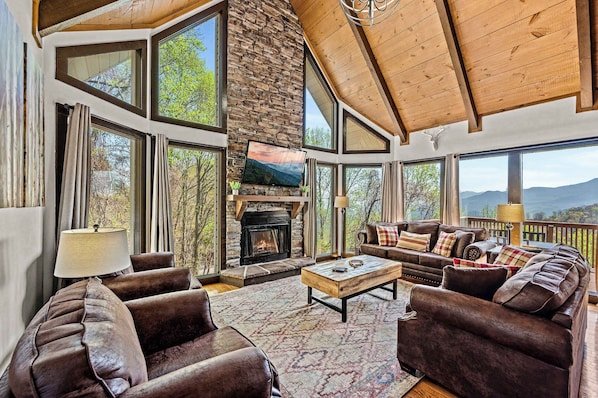Ski View Chalet: Hot Tub, Game Room & BBQ Fun! vacation rental in Chalet Village, Gatlinburg