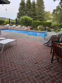 Wine Country Oasis. Pool, hot tub, vineyard views, walk to Downtown St. Helena vacation rental in St. Helena, California